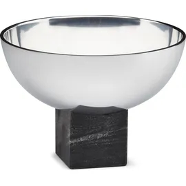 Gejst Sapoto Dekorative Schüssel 14 cm, silber-schwarz