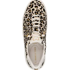 Marco Tozzi Sneaker Low Damen Leo Cream 38