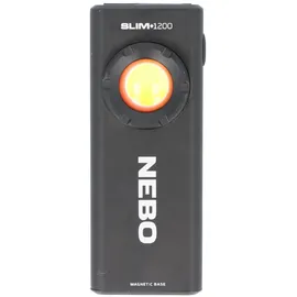 Nebo Slim+ 1200 COB-LED Taschenlampe, 1200 Lumen, 52 Meter Leuchtweite, Powerbank-Funktion, wiederaufladbar