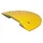 MORAVIA Fahrbahnschwelle TOPSTOP-20-RE gelb Abschlusselement mit Nut 400 x 200 x 50 mm(L x B x H)