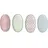 Bloomingville Servierteller Patrizia 21,5 x 13 cm rosa/grün/lila/blau 4er Set