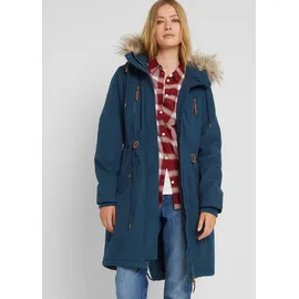 bonprix Parka Regular Fit Unisex Blau M