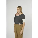 Ergobaby Tragetuch Aura Soft Black 100 % Tencel Lyocell, Schwarz
