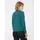 Ragwear Sweatjacke "KENIANE", Damen, Gr. XL, ocean grün, Sweatware, Obermaterial: 67% Polyester, 28% Viskose, 5% Elasthan, unifarben, normal, Rundhals, Sweatjacken Sweatjacke, Unbrushed mit Viskoseanteil für sportives Finish