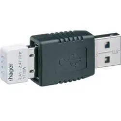 Hager HTG460H USB-Wlan-Dongle mit Verlängerung