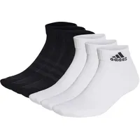 Adidas Socken 6er Pack in Schwarz/Weiß 43-45