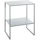 Haku-Möbel HAKU Beistelltisch Metall grau 45,0 x 35,0 x 60,0 cm