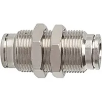 Riegler Gerade Schott-Steckverbindung »metallica«, M20x1,0, Messing vern.