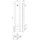 Schell V-Duschpaneel LINUS Inox DP-SC-T Selbsts THM, m Duschk Co, Vtl 12 V, ES g