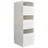 laundreezy Wäscheschrank 50 x 162 x 67,5 cm Weiß Holzwerkstoff