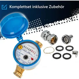 werner schütz Zapfhahnzähler Wasserzähler Kaltwasser 110 mm G 3/4