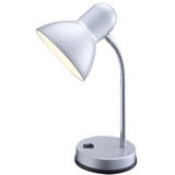 GLOBO Moderne Tischleuchte Metall silber - BASIC