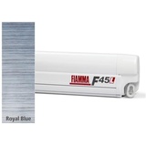 Fiamma F45L Markise weiß, 500cm, Royal Blue