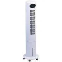 Sichler Haushaltsgeräte 3in1-Turmventilator, Luftkühler & -befeuchter, 80° Oszillation, 40 W