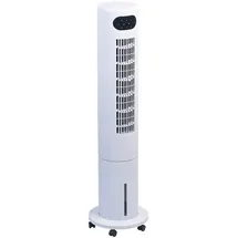 Sichler Haushaltsgeräte 3in1-Turmventilator, Luftkühler & -befeuchter, 80° Oszillation, 40 W