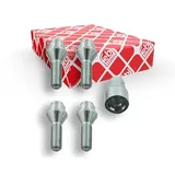 FEBI Bilstein Radschraubensatz Kegelbund M12x1.25x30 8.8 [Hersteller-Nr. 27052] für Citroën, Fiat, Peugeot