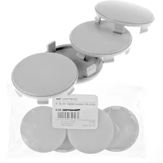 BRANDT AUTOMOTIVE Radkappe 4x 60mm Nabenkappen Radnaben Kappen Grau Gewölbt für Brock RC
