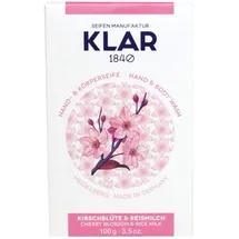 Klar Seifen Klar's Kirschblüten & Reismilchseife 100 g