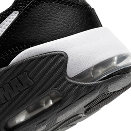 Nike Air Max Excee (GS) Sneaker, Black/White-Dark Grey, 38.5