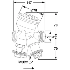 IMI Hydronic Engineering TA-Modulator DN32 druckunabhängiges Regelventil 600 kPa