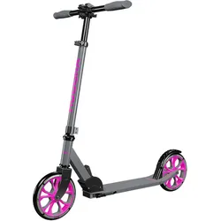 Hudora 14459 Scooter Up 200 grey/neonpink EINHEITSGRÖSSE