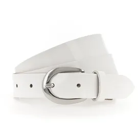 TAMARIS Damengürtel Leder 85 weiß