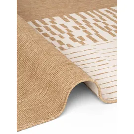 Ted Baker Teppich Acacia, Wendeteppich, rechteckig, Höhe: 8 mm, Designteppich, Wetterfest, Pflegeleicht, Modern, Wohnzimmer, Terrasse beige 200 cm x 300 cm x 8 mm