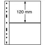Leuchtturm Kunststoffhüllen OPTIMA, 2er Einteilung, glasklar, 10er Pack