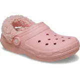 Crocs Classic Fleece Lined Clog Hausschuh Clog mit Warmfutter rosa 38 EU (W8)