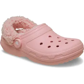 Crocs Classic Fleece Lined Clog Hausschuh Clog mit Warmfutter rosa 38 EU (W8)