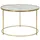 Natur24 Tavolo Gold Glas 60 x 60 x 41 cm