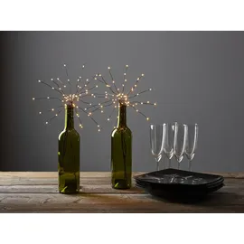 Star Trading Best Season Led-lichterbouquet, Metall, Schwarz