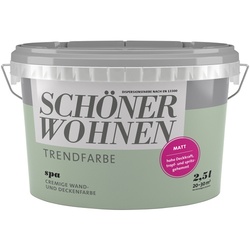 SCHÖNER WOHNEN FARBE Dispersionsfarbe »Trendfarbe«, Spa, matt - gruen