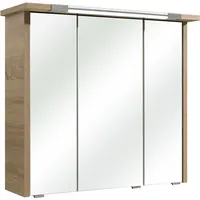 Saphir »Quickset 382 Badschrank, 3 Spiegeltüren, 6 Einlegeböden, 75