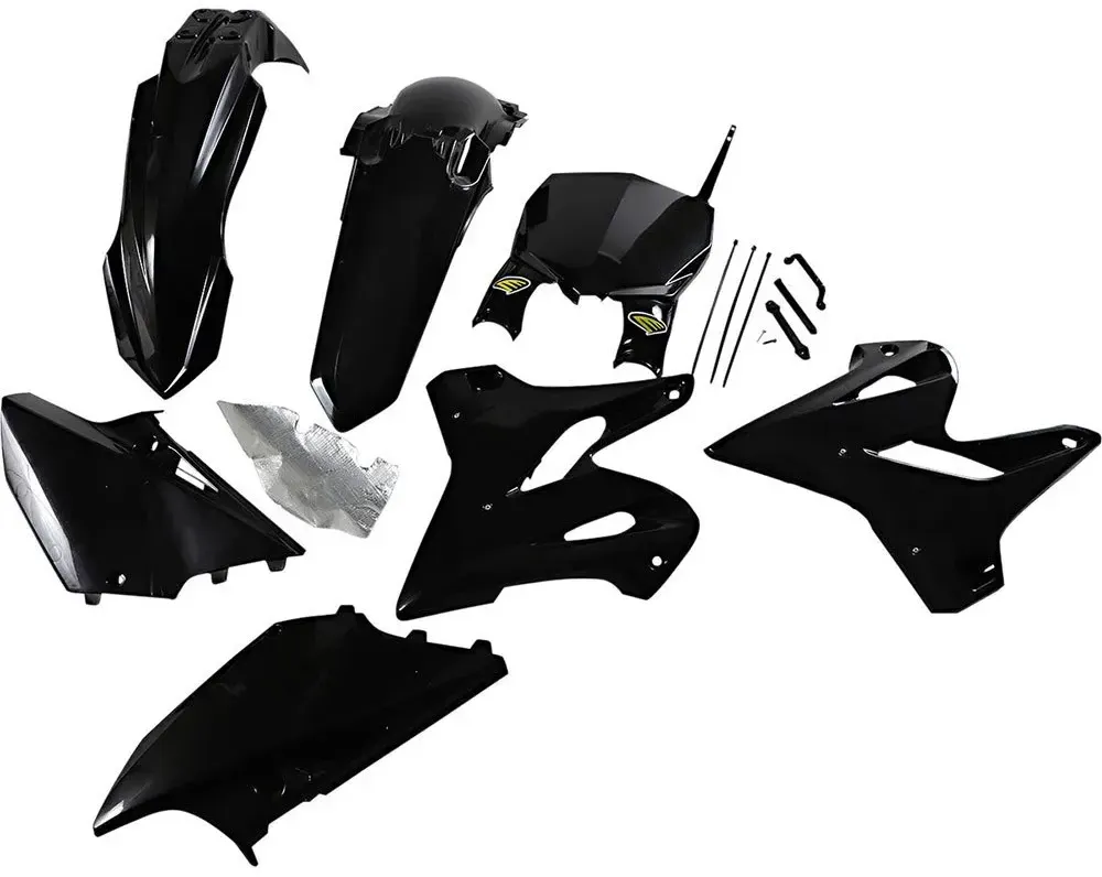 Cycra Powerflow Yamaha Yz 125 20 1cyc-9316-12 Plastikbausatz - Black - One Size