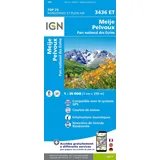 IGN Frankreich Meije Pelvoux. PN des Ecrins 1:25 000 (TOP 25)