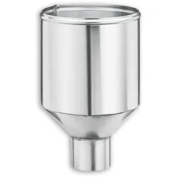 Wasserfangkasten Grömo Trichterform zylindrisch, Zink, verschiedene Größen (Ausführung: Ø 76mm)