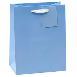 TSI Geschenktüten TRENDFARBEN dunkelrot, lia, grün, hellblau, gelb, rosa 18,0 x 23,0 cm, 12 St.