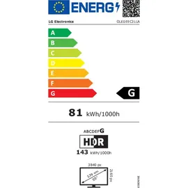 LG OLED55C31LA 55“ 4K OLED evo TV C3