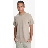 QUIKSILVER Kurzarmpullover Beige XL