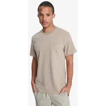 QUIKSILVER Kurzarmpullover Beige XL