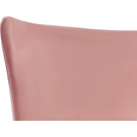 Beliani Chaleix 180 x 200 cm Rosa/Gold