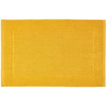 Homescapes Imperial Badematte Ocker 80 x 50 cm