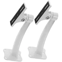 Sewroro 2 Stück Aluminiumlegierung Wandhalterung für Sicherheitskameras Verstellbare Kamera Halterung für und Außeneinsatz Elegantes Design Hohe Haltbarkeit Betrachtungswinkel