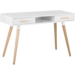 Schreibtisch 120 x 45 cm Weiß FRISCO