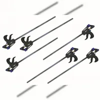 Vago-Tools 6x Schnellspannzwinge 900 mm Einhandzwinge Klemmzwinge