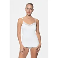 MEY Emotion Elegance Spaghetti Top Weiß 40 Damen