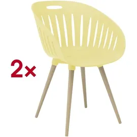 TOPSTAR T2023 Besucherstuhl 43 x 43 x 43 cm gelb 2 St.