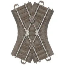 Trix H0 Märklin C-Gleis (mit Bettung) 62649 Kreuzung 103,3 mm