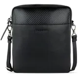 Bugatti Comet Umhängetasche Leder 17 cm schwarz